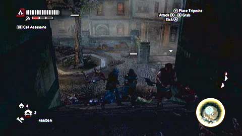 Once you get to the indicated place, you'll be attacked by Templar - Missions 1&2 - Faction HQ Missions - Assassins Creed: Revelations - Game Guide and Walkthrough