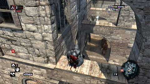 It is hidden under the stone arches of the building - Constantine District (11-21) - Animus data fragments - Assassins Creed: Revelations - Game Guide and Walkthrough