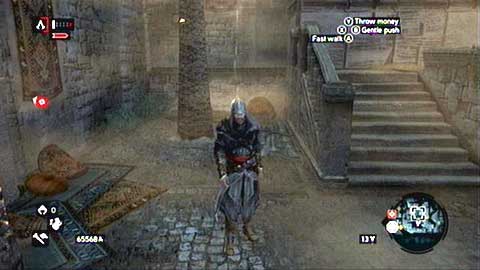 It lies on the ground near the stairs - Constantine District (11-21) - Animus data fragments - Assassins Creed: Revelations - Game Guide and Walkthrough