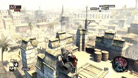 This fragment is hidden on one of the high towers - Bayezid District/Arsenal (01-10) - Animus data fragments - Assassins Creed: Revelations - Game Guide and Walkthrough