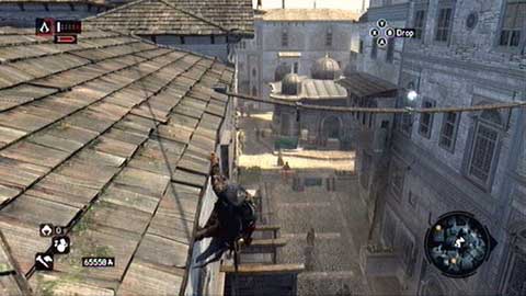 Youll find this fragment on a rope hanging over the street - Imperial District (01-12) - Animus data fragments - Assassins Creed: Revelations - Game Guide and Walkthrough