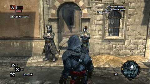 Treasures are placed in the courtyard protected by guards - Bayezid District/Arsenal (11-20) - Treasure chests - Assassins Creed: Revelations - Game Guide and Walkthrough