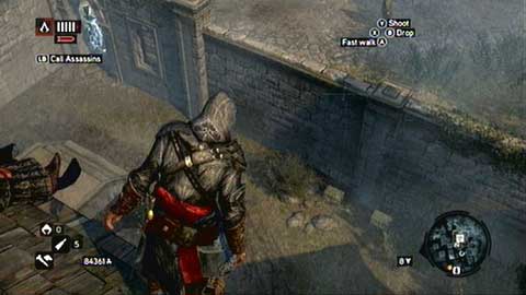 Both boxes lie next to wall on a guarded courtyard - Imperial District (11-20) - Treasure chests - Assassins Creed: Revelations - Game Guide and Walkthrough