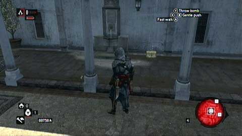 You'll find in in one of the side wings of the palace - Imperial District (21-28) - Treasure chests - Assassins Creed: Revelations - Game Guide and Walkthrough