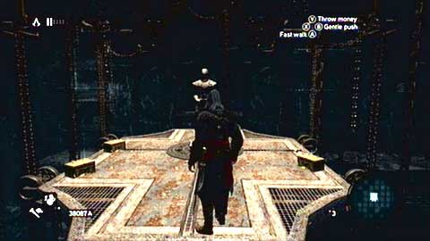 Only with the last artifact, treasures are located next to the statue with a magic circle - Treasures - hidden locations - Treasure chests - Assassins Creed: Revelations - Game Guide and Walkthrough
