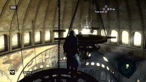 Once you get there, you can jump to the place marked on the map - Hagia Sophia's Secret - p. 2 - Ishak Pashas memoir pages - Assassins Creed: Revelations - Game Guide and Walkthrough