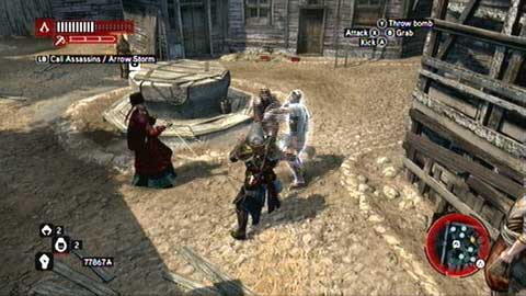 Performing an execution reduces danger indicator by 50% - Assassins guild - p. 2 - Compendium of knowledge - Assassins Creed: Revelations - Game Guide and Walkthrough