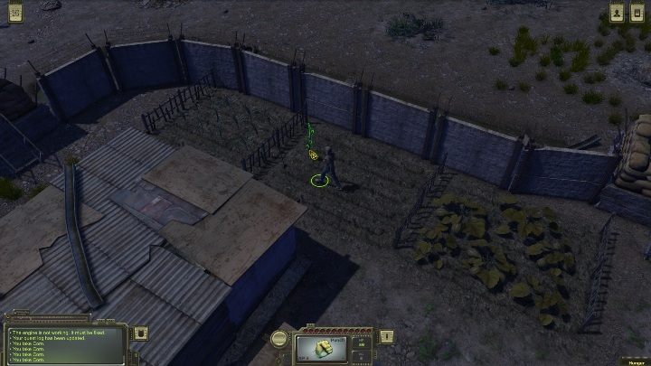 Maize is just behind his hut - How do I get the first firearm? - Armament - ATOM RPG Guide