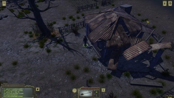 Find an abandoned cabin on the right side of Ostradnoye - How do I get the first firearm? - Armament - ATOM RPG Guide