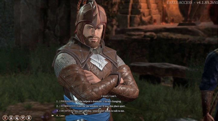 The antidote allows you to get the poison out of your system - Baldurs Gate 3: Nettie and the antidote - puzzle solution - Baldurs Gate 3: Puzzles - Baldurs Gate 3 Guide, Walkthrough