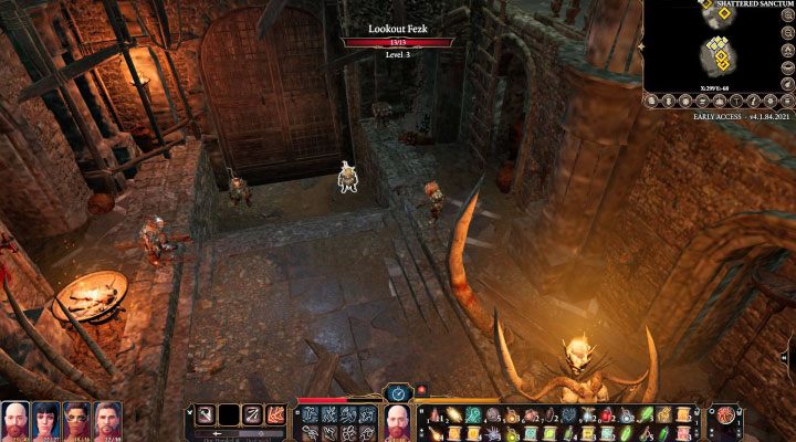 Baldurs Gate 3: Shattered Sanctum / Defiled Temple map - gamepressure.com