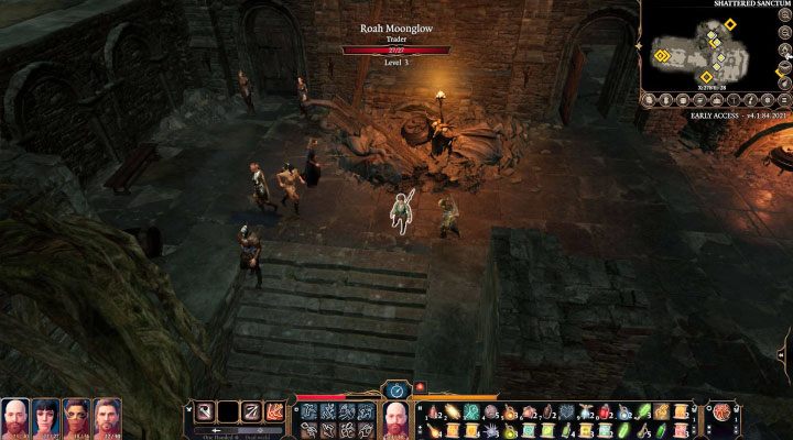 Baldurs Gate 3: Shattered Sanctum / Defiled Temple map - gamepressure.com