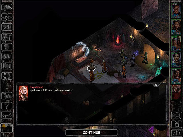 Hephernaan is located in one of the northern chambers - Exploring the caves under Dragonspear castle - Main quest - Coalition Camp - Baldurs Gate: Siege of Dragonspear Game Guide