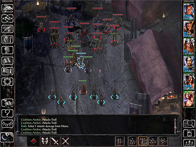 In the camp you must face several groups of Caelar Argents forces - Defending the camp - Main quest - Coalition Camp - Baldurs Gate: Siege of Dragonspear Game Guide