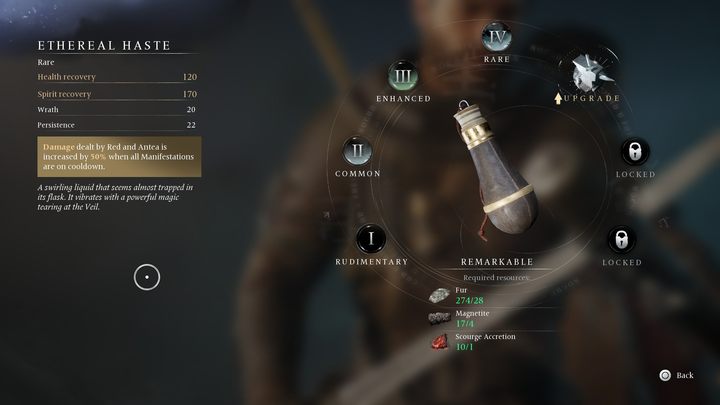 This healing potion grants the pair of heroes a 50% bonus to their damage while all of Antea's Presences are on cooldown - Banishers Ghosts of New Eden: Best weapon and equipment - Banishers Ghosts of New Eden: Basics - Banishers Ghosts of New Eden Guide