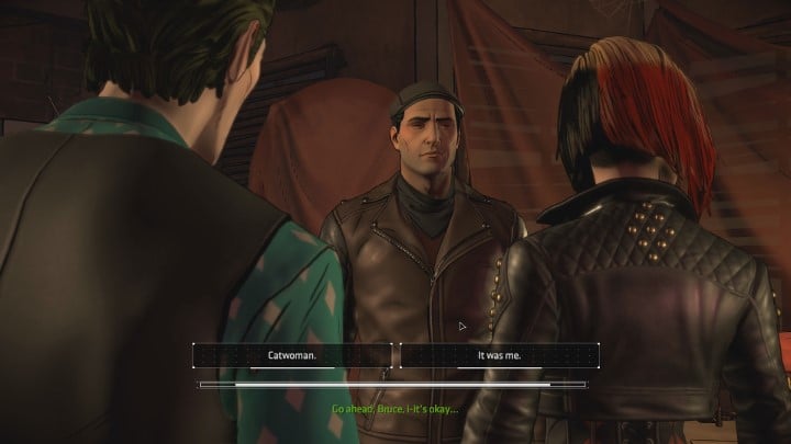 The third important choice will await you near the end of the game, in chapter 6 - Important choices | Episode 3 - Fractured Mask - Episode 3 - Fractured Mask - Batman: The Telltale Series - The Enemy Within Game Guide