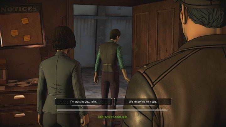 The second major choice appears in chapter 4 - Important Choices | Episode 4 - What Ails You - Episode 4 - What Ails You - Batman: The Telltale Series - The Enemy Within Game Guide