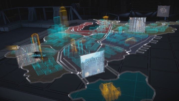 You will talk about various locations while looking at the map - Chapter 4 - Fractured | Episode 5 - Same Stitch Vigilante Joker - Episode 5 - Same Stitch Vigilante Joker - Batman: The Telltale Series - The Enemy Within Game Guide