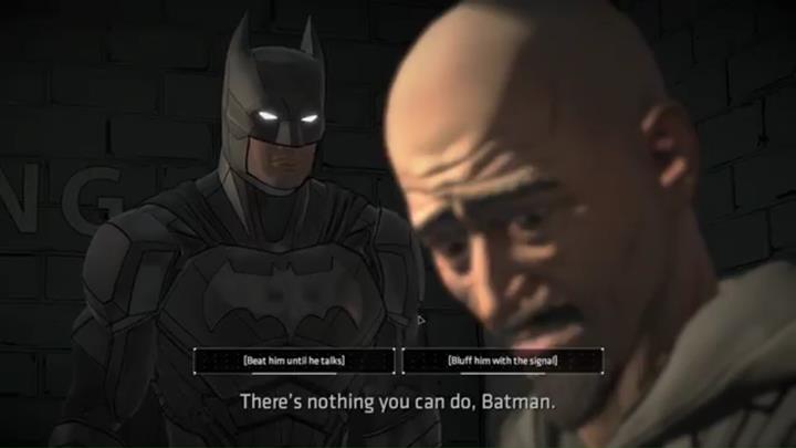 Important choice concerning the way you want to obtain the info - Chapter 6 - Riddle Me This | Episode 1 - The Enigma - Episode 1 - The Enigma - Batman: The Telltale Series - The Enemy Within Game Guide