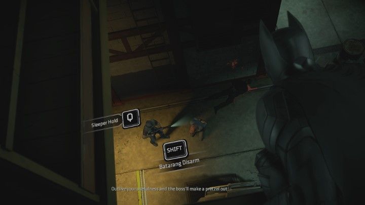 There, you have to participate in a long fight during which you have to press buttons displayed on the screen - Chapter 1 - A Threat Rises | Episode 2 - The Pact - Episode 2 - The Pact - Batman: The Telltale Series - The Enemy Within Game Guide