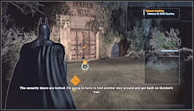 Once again youll have to follow the trail, however this time DNA samples are going to be easier to spot - Walkthrough - Arkham Island - Walkthrough - Batman: Arkham Asylum Game Guide & Walkthrough
