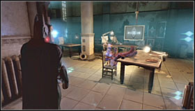 Open the main door leading to the Medical Facility building and youll find yourself standing inside a zone marked as the Medical Foyer - Walkthrough - Arkham Island - Walkthrough - Batman: Arkham Asylum Game Guide & Walkthrough