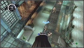 I would strongly recommend that you use the exact same tactics as during your previous silent encounter - Walkthrough - Medical Facility - part 1 - Walkthrough - Batman: Arkham Asylum Game Guide & Walkthrough