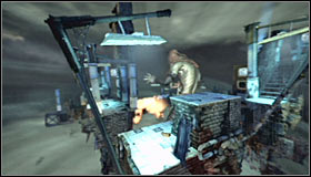 Wait for Scarecrow to scan the area to the left of the wall and only then make your move - Walkthrough - Medical Facility - part 3 - Walkthrough - Batman: Arkham Asylum Game Guide & Walkthrough