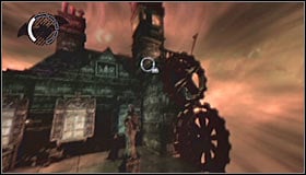 Head forward once youve killed the skeletons and climb on top of a nearby balcony - Walkthrough - Arkham Mansion - part 3 - Walkthrough - Batman: Arkham Asylum Game Guide & Walkthrough