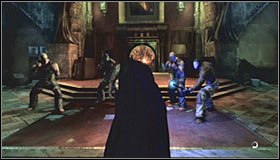 You must now choose a Batarang from your inventory - Walkthrough - Arkham Mansion - part 4 - Walkthrough - Batman: Arkham Asylum Game Guide & Walkthrough