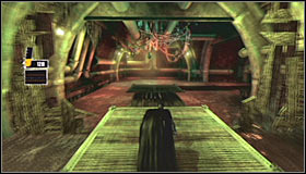 Reaching the third spore is also going to be very simple - Walkthrough - Caves #2 - part 1 - Walkthrough - Batman: Arkham Asylum Game Guide & Walkthrough