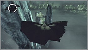 It shouldnt take too long for you to reach an exit from this large cave - Walkthrough - Caves #2 - part 3 - Walkthrough - Batman: Arkham Asylum Game Guide & Walkthrough