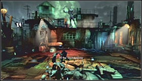 The only real problem during this first phase of the battle are going to be Jokers teeth - Walkthrough - Penitentiary #2 - FINALE - Walkthrough - Batman: Arkham Asylum Game Guide & Walkthrough