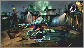 If youve done everything according to the plan youll watch a short cut-scene showing Jokers fall - Walkthrough - Penitentiary #2 - FINALE - Walkthrough - Batman: Arkham Asylum Game Guide & Walkthrough