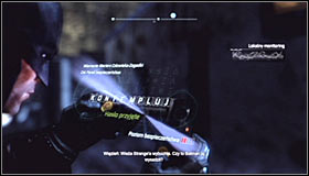 Use the Cryptographic Sequencer on the control panel #1 and hack it #2 - Batman trophies (01-14) | Park Row - Park Row - Batman: Arkham City Game Guide