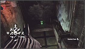 Locate stairs leading to the basement in the northern part of the building #1 - Batman trophies (25-36) | Park Row - Park Row - Batman: Arkham City Game Guide
