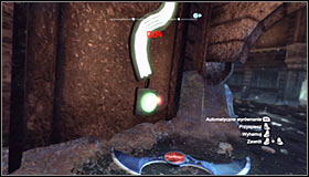 Take out the Remote Controlled Batarang and throw it at the middle question mark #1 - Batman trophies (01-10) | Amusement Mile - Amusement Mile - Batman: Arkham City Game Guide