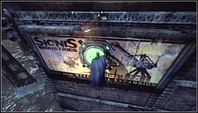 Jump off the edge and glide south - Batman trophies (01-10) | Amusement Mile - Amusement Mile - Batman: Arkham City Game Guide