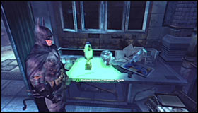 Get inside the Morgue at the GCPD building #1 - Batman trophies (01-10) | Amusement Mile - Amusement Mile - Batman: Arkham City Game Guide