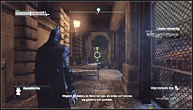 Turn north (towards the Trophy) #1 and equip the Line Launcher - Batman trophies (19-28) | Amusement Mile - Amusement Mile - Batman: Arkham City Game Guide