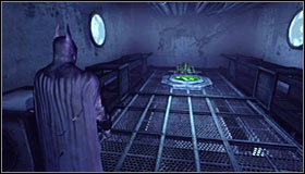 Stand in the corridor east of the secret and look up - Batman trophies (29-37) | Amusement Mile - Amusement Mile - Batman: Arkham City Game Guide