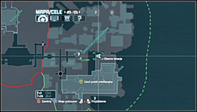 Start on one of the higher vantage points, east of the tower in which the Trophy is #1 #2 - Batman trophies (09-16) | Industrial District - Industrial District - Batman: Arkham City Game Guide