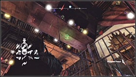 Stand east of where the Trophy is, start running towards the partially raised gate and slide underneath it #1 - Batman trophies (09-16) | Industrial District - Industrial District - Batman: Arkham City Game Guide