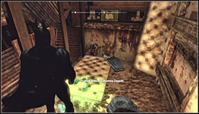 Stand west of the Trophy and use the Explosive Gel on the destructible wall #1 - Batman trophies (17-25) | Industrial District - Industrial District - Batman: Arkham City Game Guide