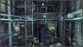 Continue riding the rope, though press RB right after getting out of the tunnel - Batman trophies (26-37) | Industrial District - Industrial District - Batman: Arkham City Game Guide