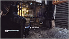 Inside, stand on the pressure plate #1 - Batman trophies (26-37) | Industrial District - Industrial District - Batman: Arkham City Game Guide