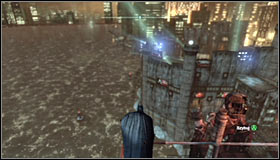 The Trophy is hidden in a hardly accessible place, reachable through a hole in the wall south of the Industrial District #1 - Batman trophies (26-37) | Industrial District - Industrial District - Batman: Arkham City Game Guide