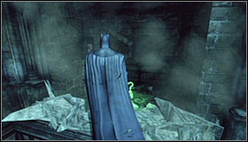 The solution of this puzzle is fairly easy, as you just need to glide into the fragile wall #1 - Batman trophies (01-11) | Subway - Subway - Batman: Arkham City Game Guide