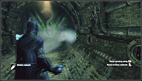 Take out the Freeze Blast and get ready for using it - Batman trophies (12-26) | Subway - Subway - Batman: Arkham City Game Guide