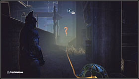 The puzzle connected with this Trophy #1 is quite complicated - Batman trophies (01-09) | Bowery - Bowery - Batman: Arkham City Game Guide